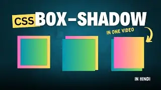 CSS Box-Shadow Property | Box-Shadow Property Value in CSS | CSS Tutorial | 
