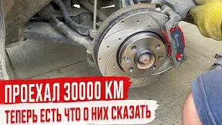 Спортивные Тормозные диски АТС спустя год эксплуатации