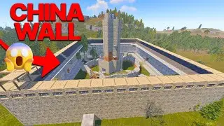 RUST 🏰 ONLINE RAID USING C4 X BASE CHINA WALL MADE BY BRAZILIANS