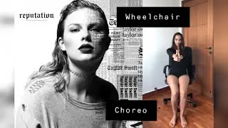 Wheelchair Choreography - 'Look what you made me do' by Taylor Swift #shorts