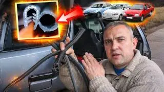Replacing the door seal (ZAZ, Tavria, Slavuta)