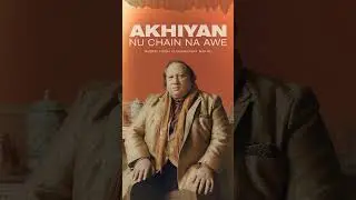 #Akhiyan nu chain na awe by #nusratfatehalikhan sahb 🙌🙌