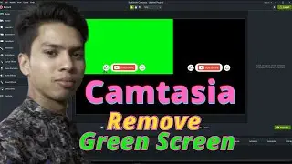 How to remove green screen in Camtasia Studio[Bangla] | Camtasia background change | Online IT Ghor🔥