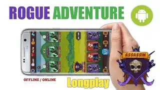 ROGUE ADVENTURES: Card Battles & Deck Building RPG on Android [Longplay] Assassin Class