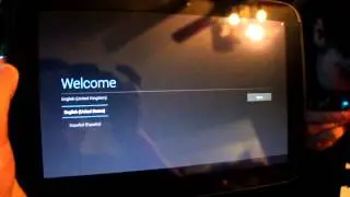 Unboxing Google Nexus 10