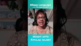 Learning words with similar sounds | Ditsay