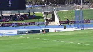 200m U15 Women Final, Australian Junior Championships, Sydney Olympic Park 17/03/2018