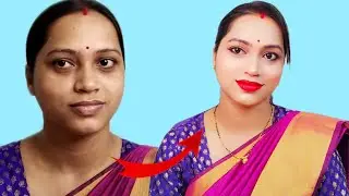 ||नई दुल्हन ऐसे करें मेकअप सब देखते रह जाएंगे||step by step  makeup for newly wedded bride's•