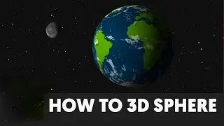 3D Geometric Sphere Photo Manipulation Photoshop