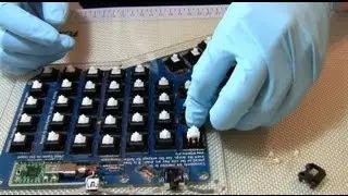Ergo-Dox keyboard assembly