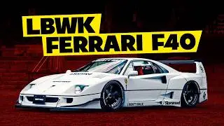 1er BODYKIT para el FERRARI F40 | LIBERTY WALK