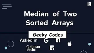 Median of Two Sorted Arrays Using Binary Search