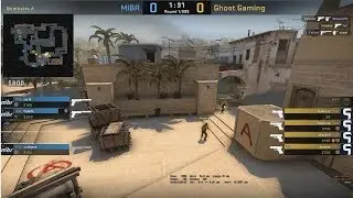 CSGO - Mirage A site Pistol Strategy Breakdown (Jungle Control)(CT Smoke, Top Connector Smoke)
