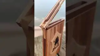 Business Card Holder #woodworking #craft