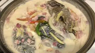 GINATAANG TILAPIA / TILAPIA SA GATA / Pinoy recipe/ tilapya