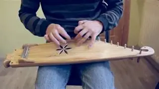 Канклес (гусли) из бука и туи Beech/red cedar kankles