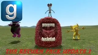 [GMOD MOD REVIEW] The Return Pack Update 2 (Rap Rat, Creepy Barney, Freddy Freaker and Train Eater).