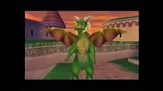 Spyro The Dragon Playstation 1 Playthough  | Recorded on VHS Tape