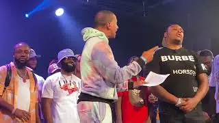 HOLLOW DA DON PULLS OUT PAPERWORK ON NU JERZEY TWORK IN THEIR SUMMER MADNESS 13 BATTLE!!!