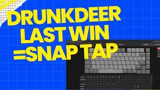 DrunkDeer Last Win (basically Snap Tap or SOCD) for A75, A75 Pro and G75