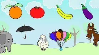 Изучаем цвета - цветные шарики | Развивающее видео для малышей - учим цвета