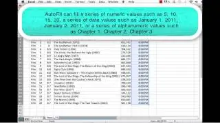 Operations with Ranges in Microsoft Excel: Excel MOOC