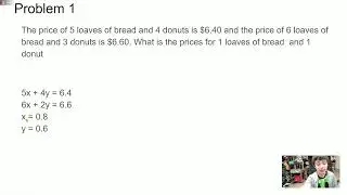 Grade 6 math, linear equations 11/21/22