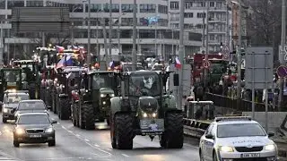 Demonstrace Zemědělců👍 v Praze!!!😱🧐 Napište jaký na to máte názor😉🤝🇨🇿🐖🚜