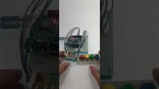 4  Led & 4 Push button #diy #electronic #arduino #arduinoproject #robotics #robot #technology