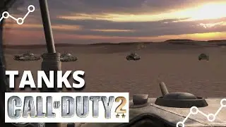 Call of Duty 2 : ALL Tank Missions in Libiya (Crusader Charge + 88 Ridge) | World War 2