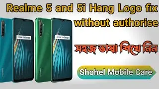 Realme 5 or 5i hang logo fix by shohel mobile care