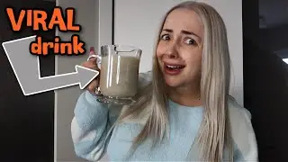 FINALLY trying the VIRAL TikTok DRINK.... *vlogmas day 8*