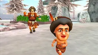 Scary Teacher 3D Stone Age - Story Begin Chapter 1 Level 8 (android,ios) Gameplay