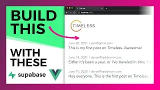 Build a social network with Supabase and Vue 3