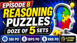 EP: 8 | 5 Sets of Puzzles Challenge 🔥 | Boost Your Logical Thinking in 3 Minutes | Aspiration