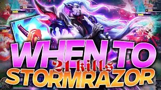 20+ KILL NUKE! WHEN TO BUILD STORMRAZOR ON YASUO!