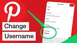 How to Change Your Username on Pinterest (IOS & Android)