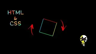 ROTATING SQUARE ANIMATION(USING HTML&CSS)