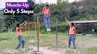 How To Do MUSCLE UP Tutorial || Muscle- up kaise kare || 