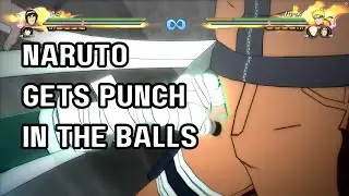 [逆リョナ] Naruto punched in the balls [Male Ryona] Naruto Shippuden Ultimate Ninja Strom 4