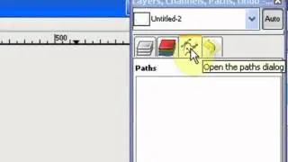 Gimp Tutorial: Text to Path