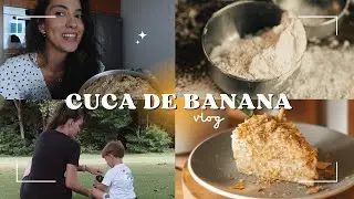 Receita de cuca de banana / Receita de bolo fácil e barata