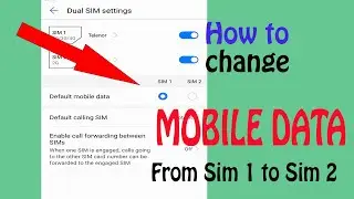 How to Change Mobile Data from SIM 1 to SIM 2 in Android