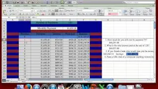 KNES 205 Module 15: Excel PMT Screencast