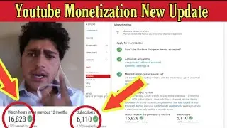 Youtube Monetization New update 24 June 2019 | Monetization New Policy