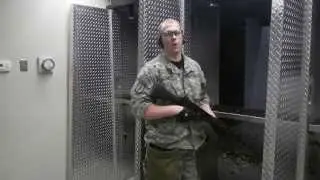 Demonstration of full-auto L1A1 at Battlefield Vegas