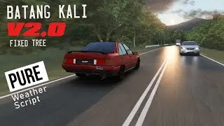 Assetto Corsa | Batang Kali v2.0  (Fixed Tree) - 2 Way AI Traffic Server Test
