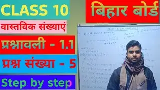 Class 10 Maths Ex 1.1 Q5 | अध्याय 1 वास्तविक संख्याएँ | Apex Coaching Centre