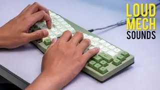 loud poppy mechanical keyboard