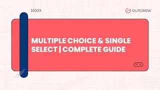 MULTIPLE CHOICE & SINGLE SELECT | COMPLETE GUIDE